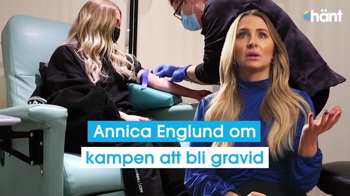 Influencern Annica Englund om kampen att bli gravid