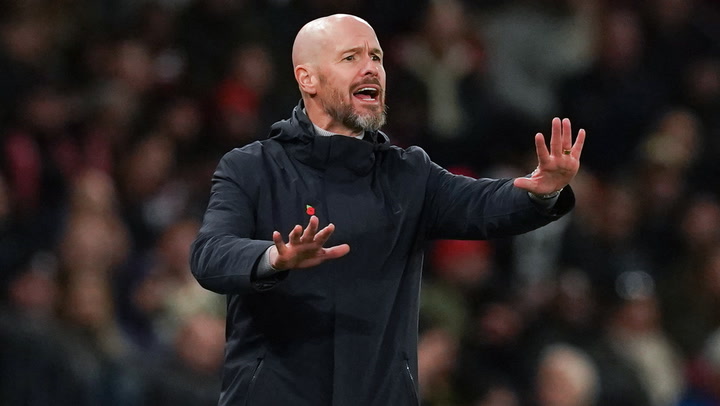 Ten Hag urges Man Utd to match 'fuel' of Everton's anger after 10-point penalty
