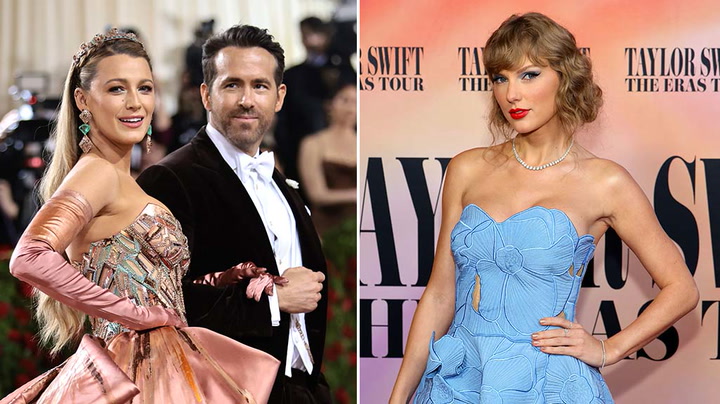 Ryan Reynolds TROLLED his wife Blake Lively & Taylor Swift with a photoshopped picture.
