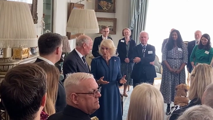 Queen issues plea as she meets Poppy Factory staff at charity's 100th anniversary