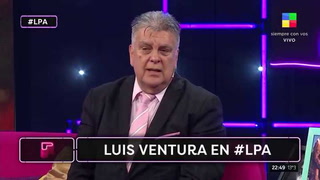 Luis Ventura habló de su hijo de 8 años