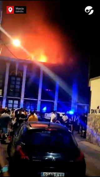 Tragedia en España: se incendió una discoteca y al menos hay 11 muertos