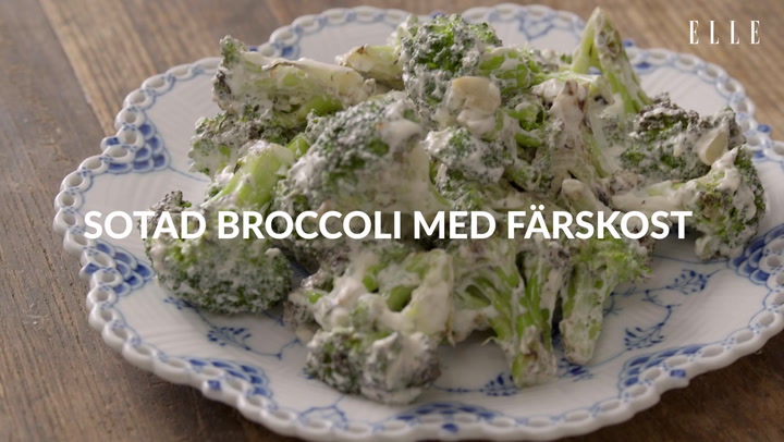 Middag hos Wood #9: Sotad broccoli med färskost