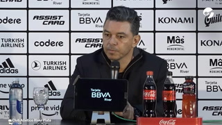 Marcelo Gallardo fue optimista respecto a la llegada de Suárez o Borja