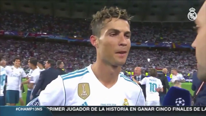 Cristiano Ronaldo lanzó una bomba dejando entrever que podría dejar el equipo - Fuente: Real Madrid 