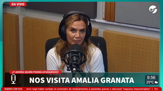 La fuerte crítica de Amalia Granata a Javier Milei: "La casta hasta ahora no pagó un centavo"