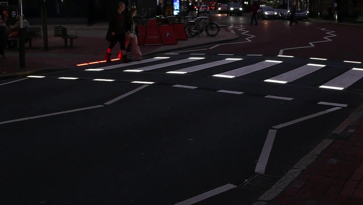 Portsmouth zebra crossing becomes UK's first to use innovative new lighting system