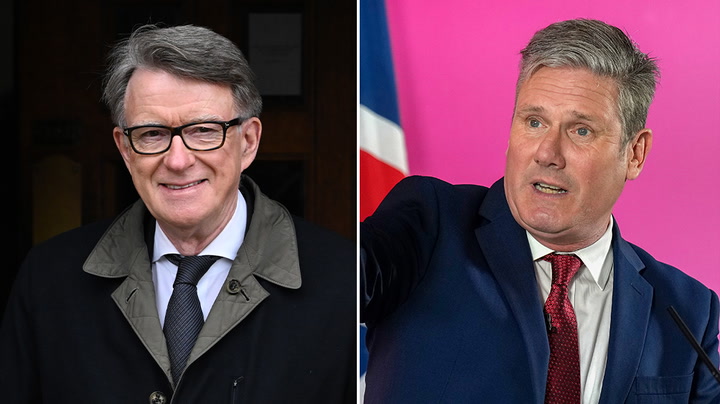 Top Labour adviser Lord Mandelson tells Starmer to 'shed a few pounds'