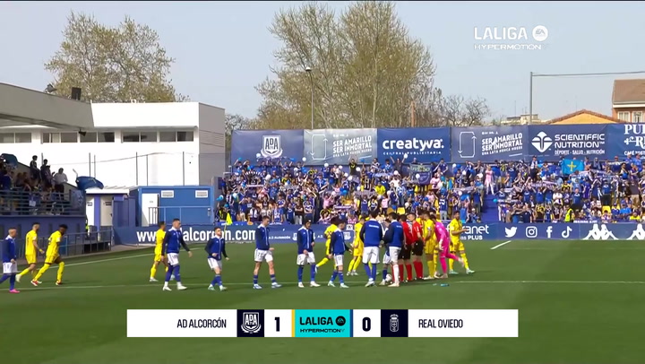 Alcorcn 1-0 Oviedo: resumen y gol | LaLiga Hypermotion (J32)