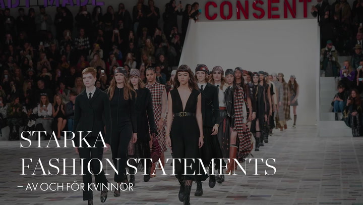 Starka fashion statements vi minns – av och för kvinnor