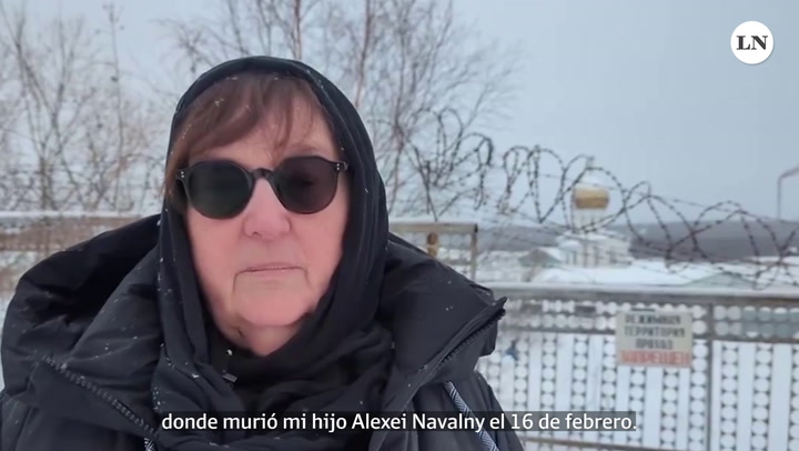 El mensaje de la madre de Navalny a Putin desde la prisión donde murió su hijo