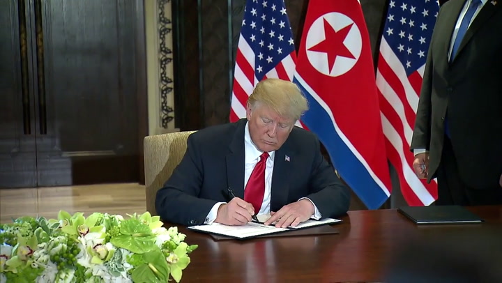 Trump, dispuesto a invitar a Kim a la Casa Blanca - Fuente: AFP