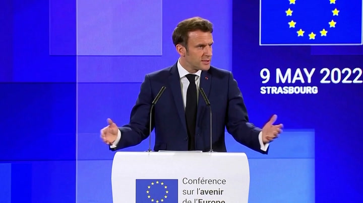 Macron calls for ‘new European organisation’ that could include Britain