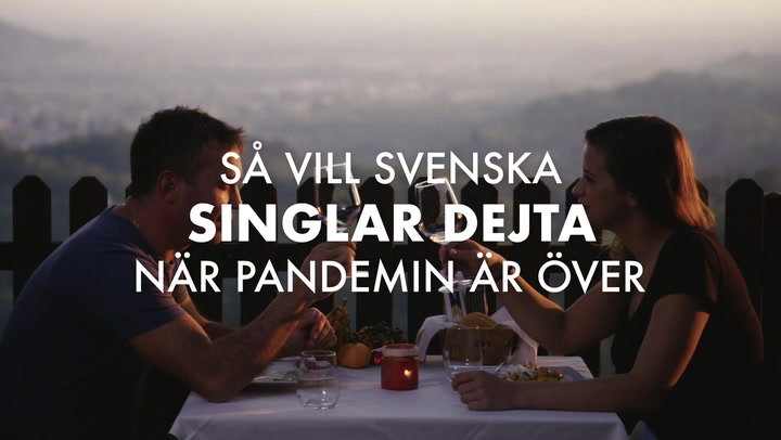 Så vill svenska singlar dejta efter pandein