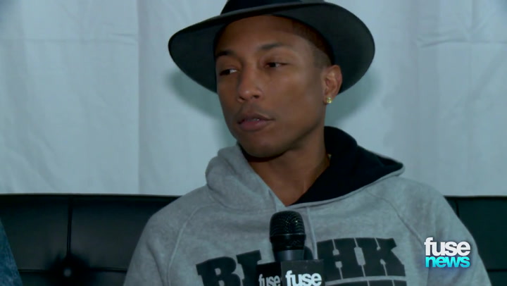 Pharrell on Grammy Noms Interview: Fuse News