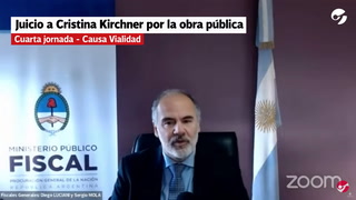Juicio a Cristina Kirchner por obra pública. Sergio Mola, fiscal: "Las obras que se licitaron de forma urgente, después se dilataron años, décadas"