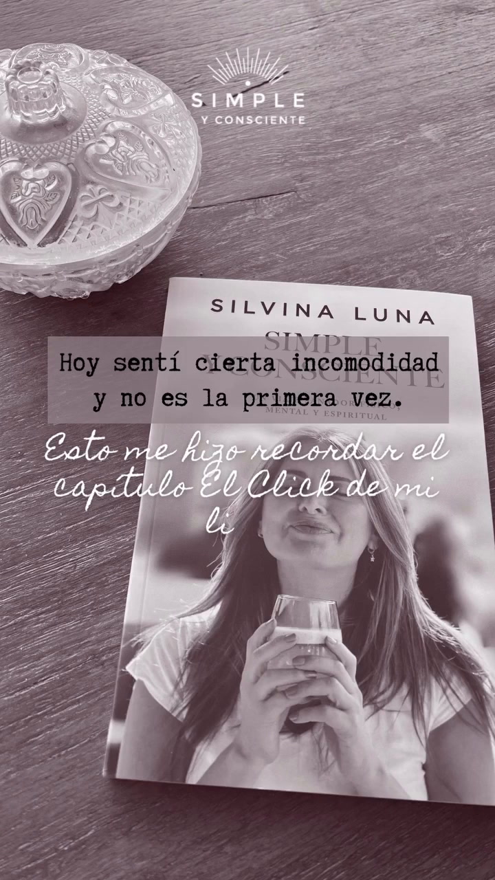 Simple y consciente, el libro de Silvina Luna