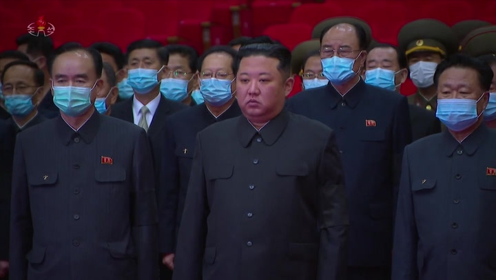 Kim Jong-un appears emotional at funeral of North Korean military official