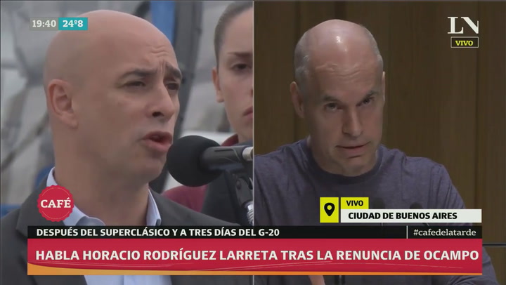 Habla Rodríguez Larreta tras la renuncia de Martín Ocampo