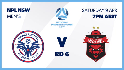 9 April - NPL NSW Men's - Round 6 - Manly United FC v Wollongong Wolves FC