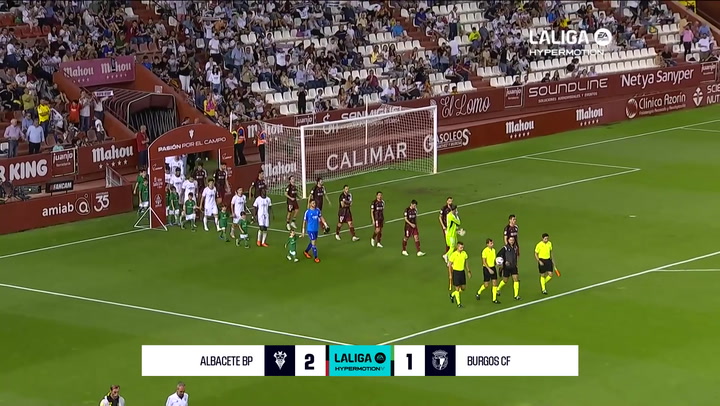 LaLiga Hypermotion (Jornada 6): Albacete 2-1 Burgos