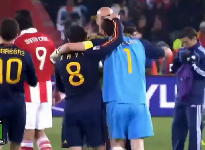 Los mejores momentos de Pepe Reina en la Copa del Mundo Sudáfrica 2010