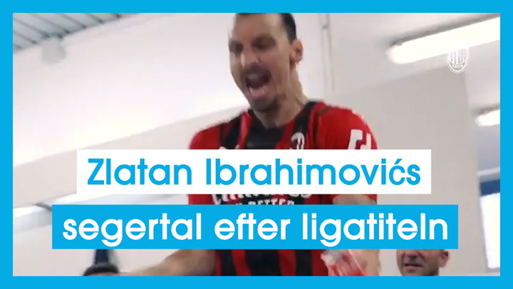 Zlatan Ibrahimovics segertal efter ligatiteln