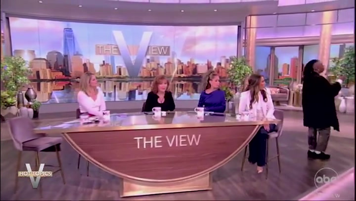 Whoopi Goldberg walks off stage during The View broadcast to scold fan