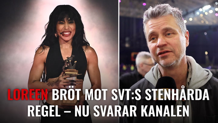 Loreen bröt mot SVT:s stenhårda regel – kanalens svar