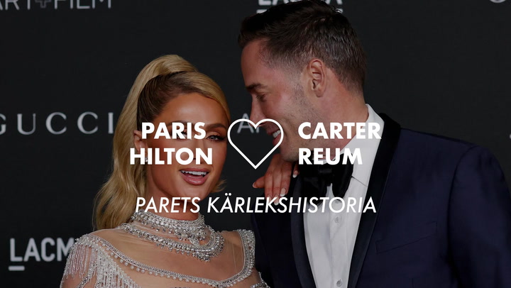 Paris Hilton och Carter Reums kärlekshistoria