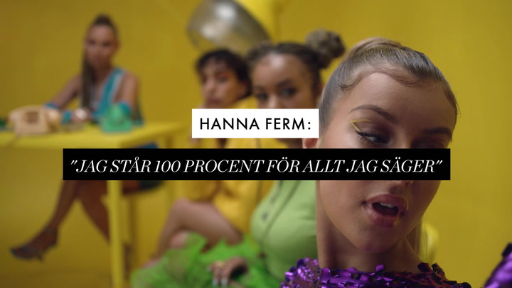 Hanna Ferm: "Jag står 100 procent för allt jag säger"