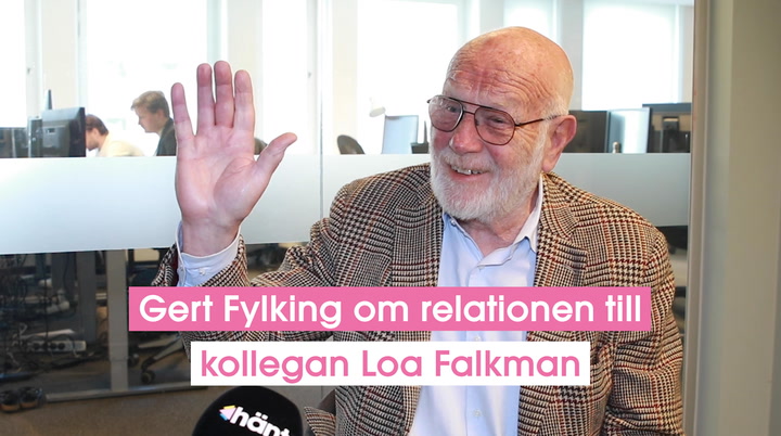 Gert Fylking om relationen till Loa Falkman