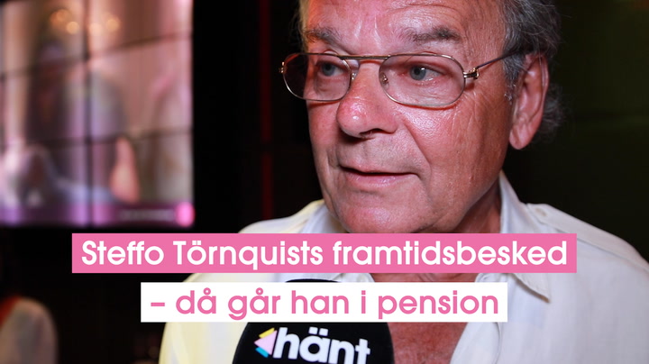 Steffo Törnquists framtidsbesked i Nyhetsmorgon – då går han i pension
