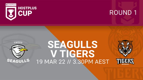 Tweed Seagulls v Brisbane Tigers