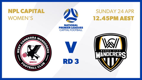 West Canberra Wanderers FC - NPL Capital Womens v Wagga City Wanderers FC - NPL Capital Women