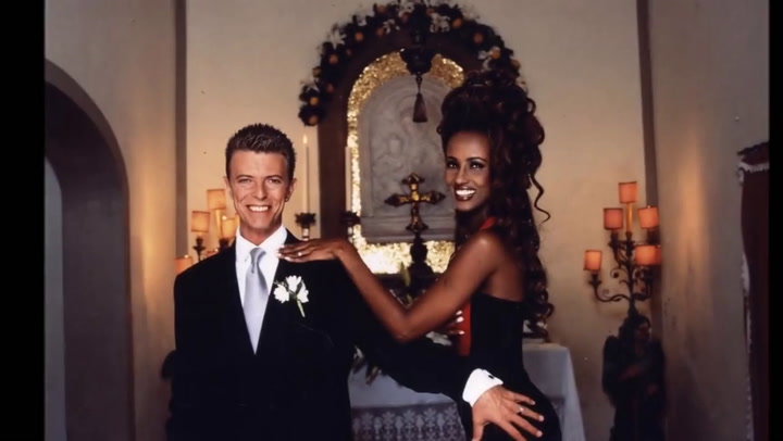 La boda de David Bowie e Iman, en fotos