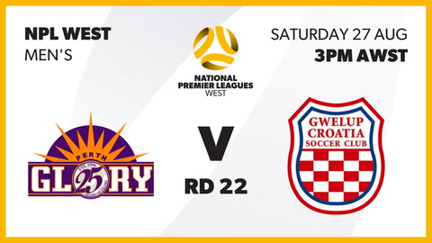 Perth Glory FC - WA Men's v Gwelup Croatia SC - WA Men's