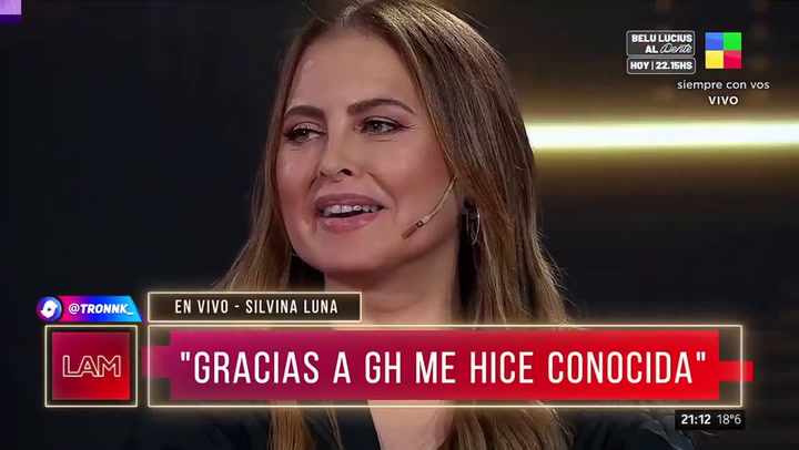 Silvina Luna y Constanza Romero coincidieron en una entrevista de la actriz en LAM