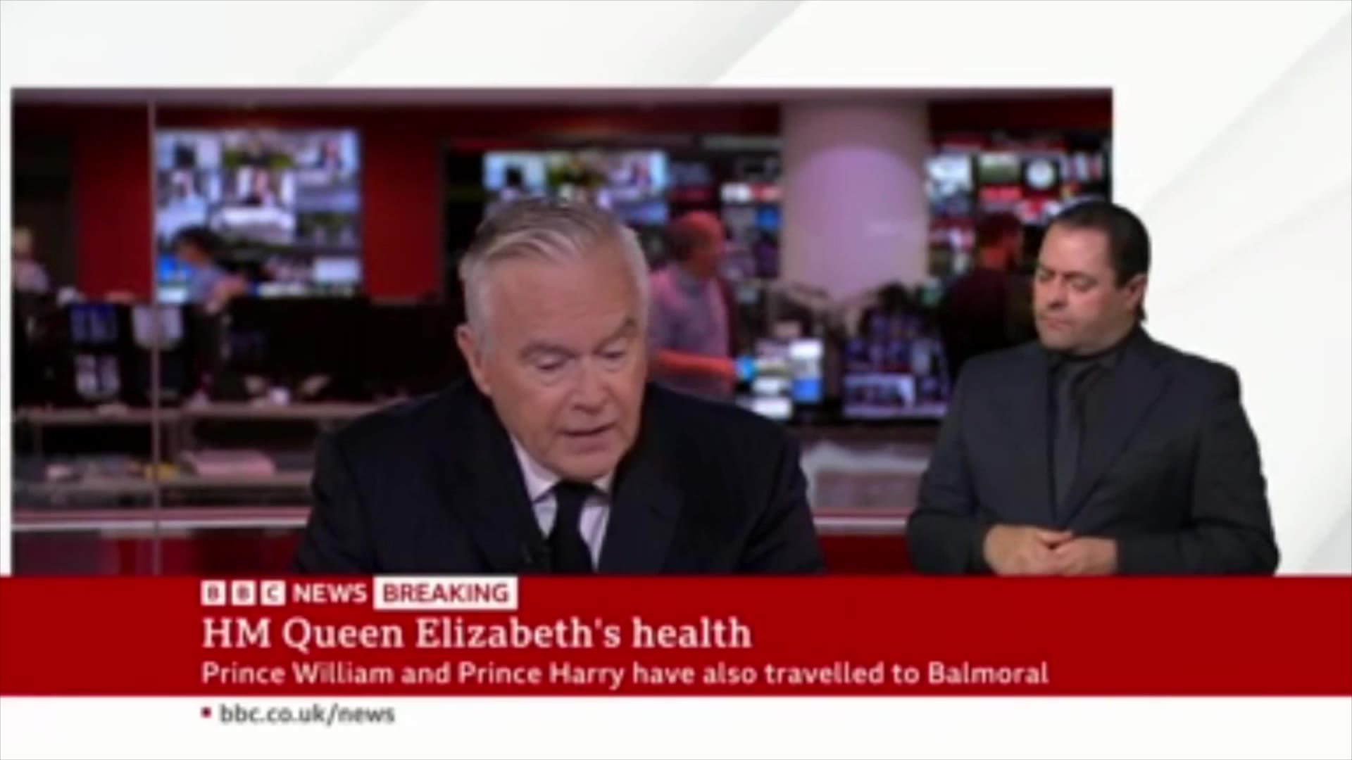 Vaccinere charter jeans BBC presenters wear black as news of Queen's health emerges | News |  Independent TV
