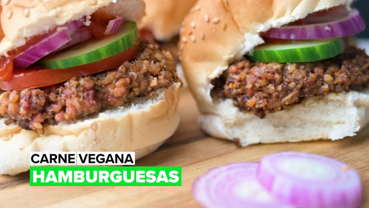 Esto es lo que lleva por dentro una  hamburguesa vegana 