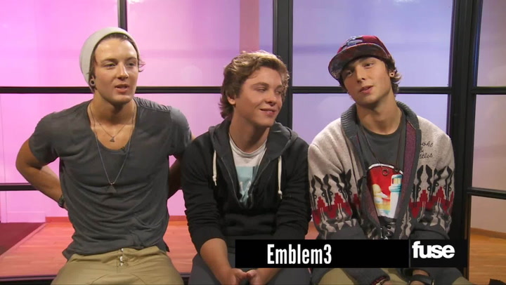 Interviews:'X Factor' Finalists Emblem 3 Ask You Out on a Date!