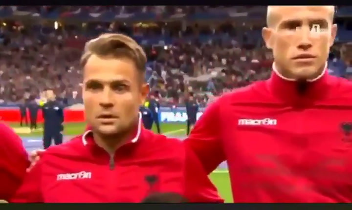 El grave error francés con el himno de Albania - Fuente: RTK 1 HD