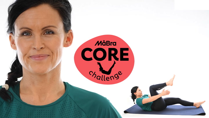 Måbra Core Challenge – se övningen situps med klapp
