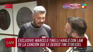 Marcelo Tinelli respondió sobre la canción en su contra que lanzó Tini Stoessel