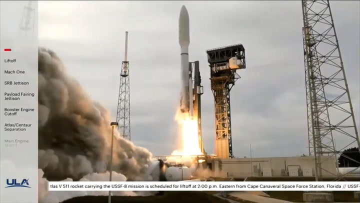 Space Force launches 'neighborhood watch' onboard Atlas V rocket