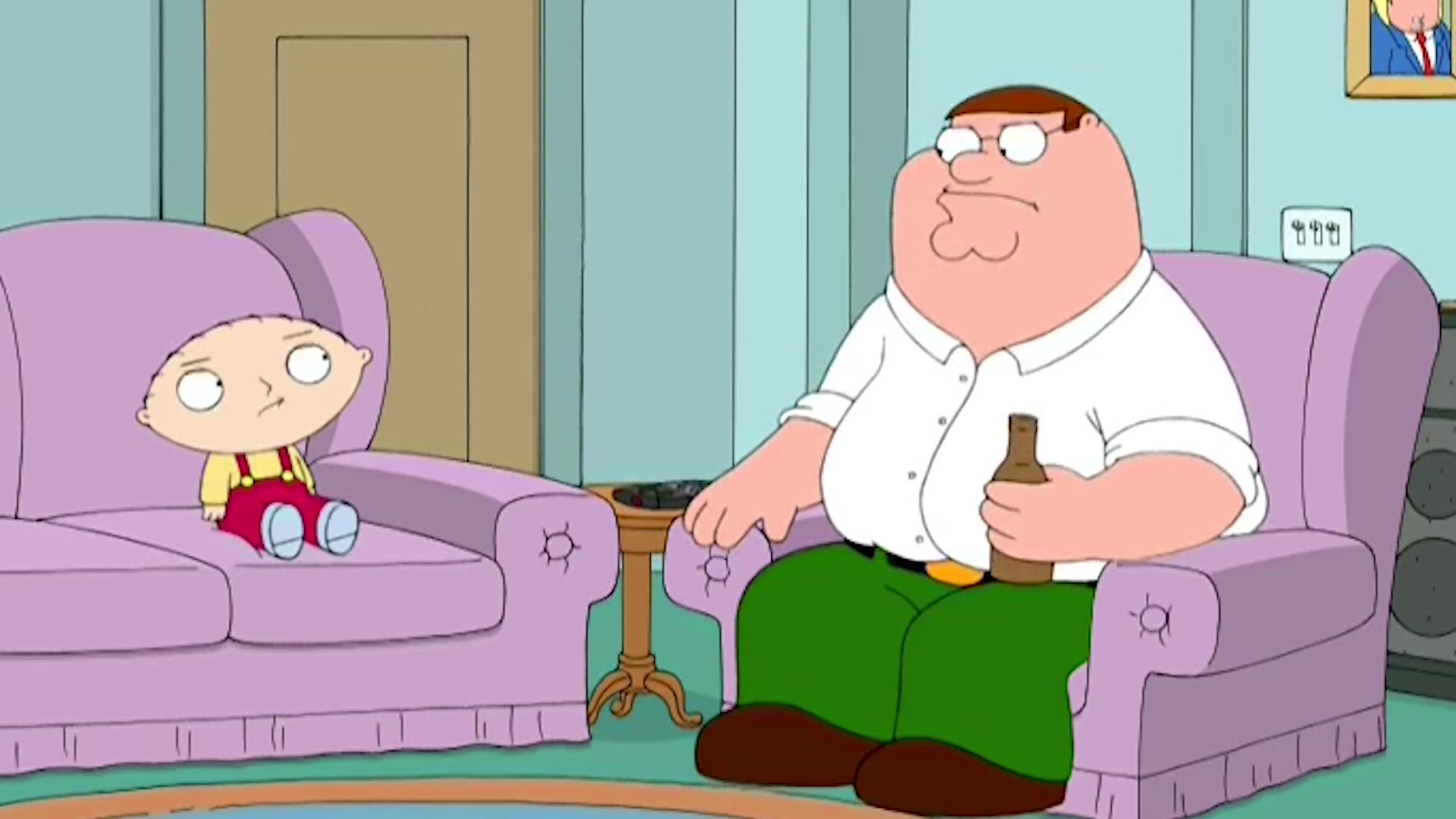Family Guy Peter Griffen Shooter tall SHOTGLASS Shot glass Drinking Glass RARE