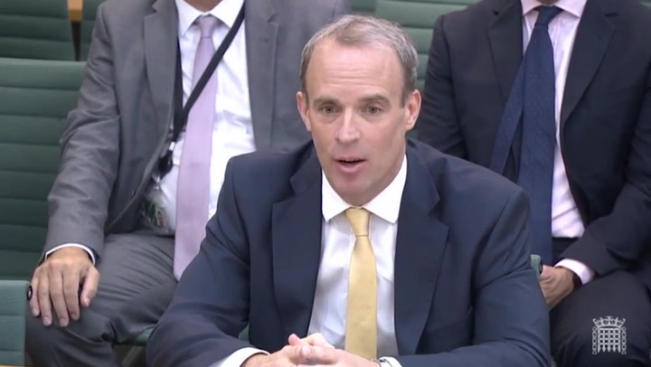 Raab admits UK government thought fall of Kabul was 'unlikely' in 2021