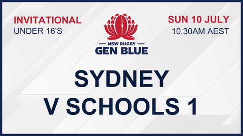 Sydney v Schools 1