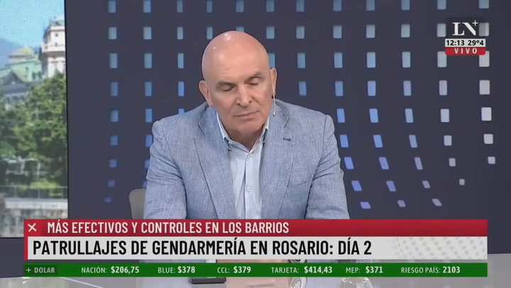 José Luis Espert habla sobre la situación en Rosario