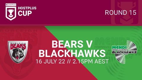 Burleigh Bears v Townsville Blackhawks